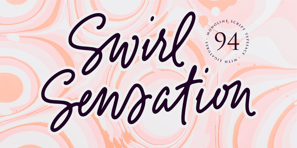 Swirl Sensations font