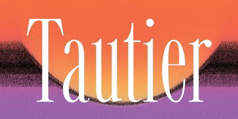 Tautier font