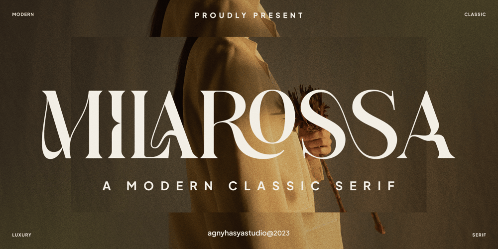 Milarossa font
