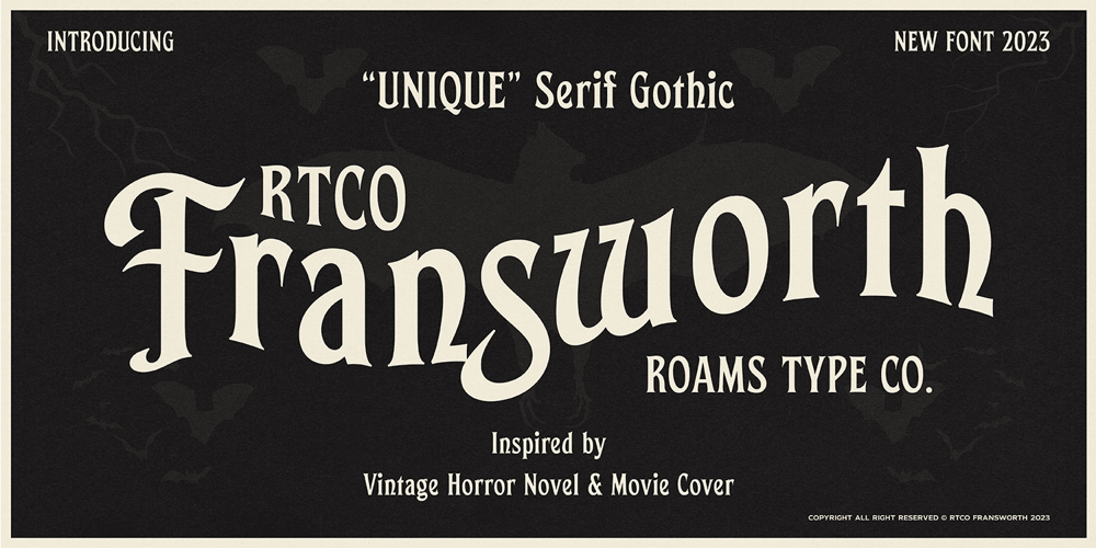 RTCO Fransworth font
