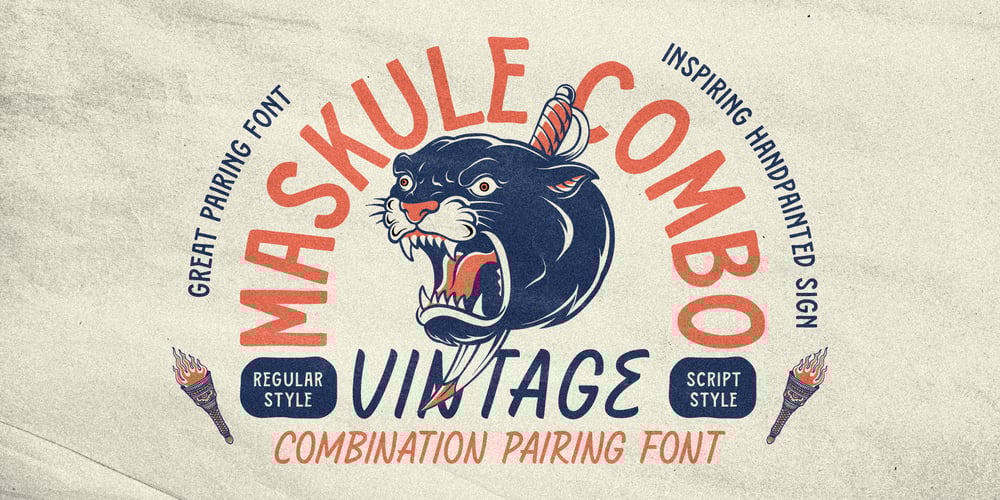 Maskule font