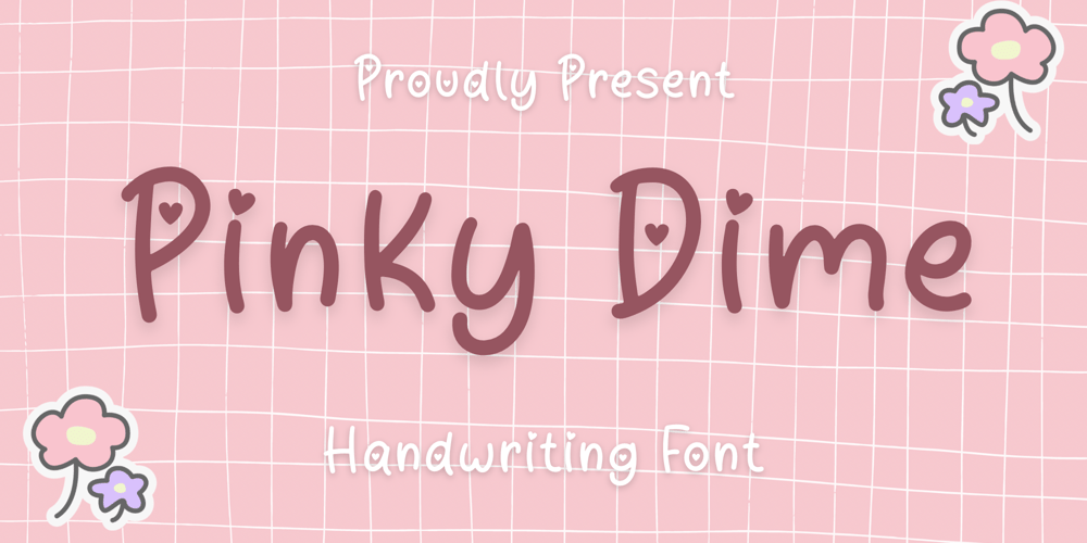 Pinky Dime font