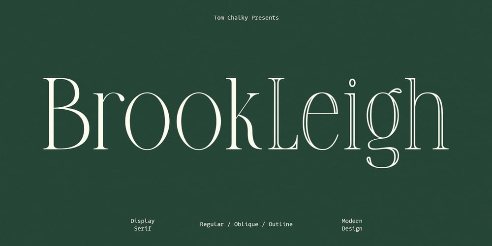 TC Brookleigh font