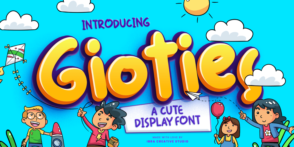 Gioties font