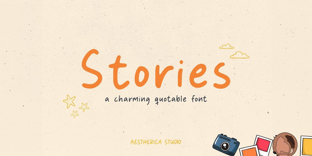 Stories font