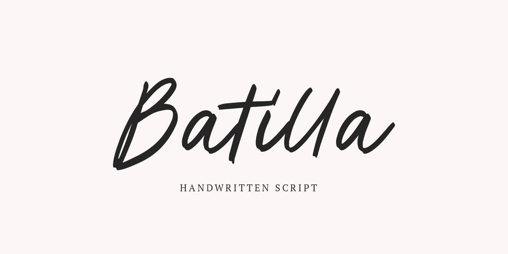 Batilla font