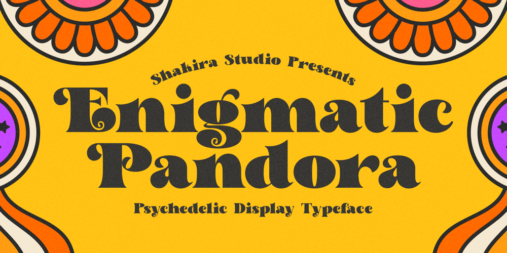 Enigmatic Pandora font