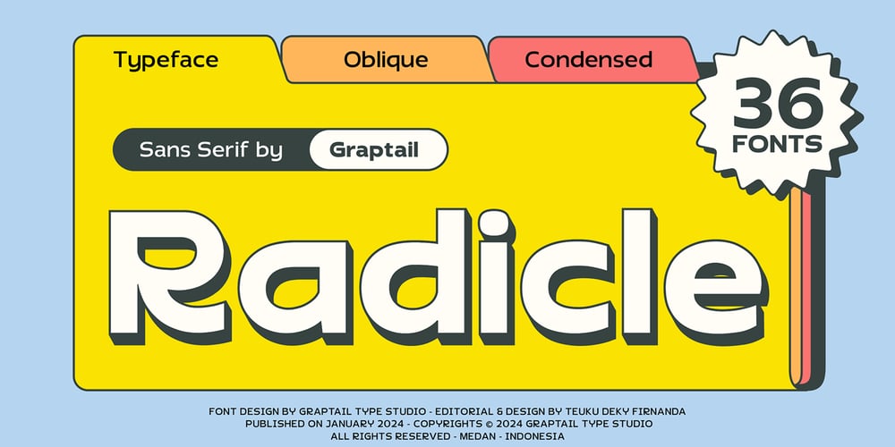 Radicle font