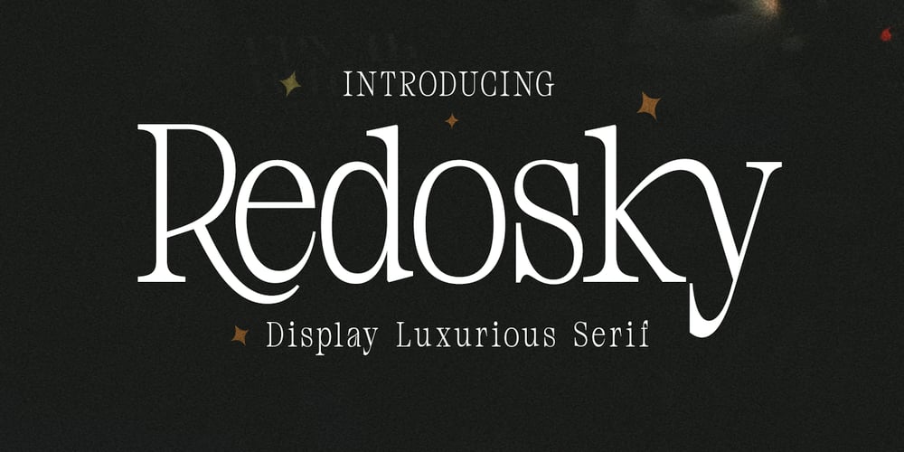Redosky font