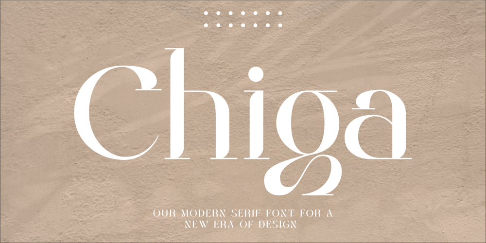 Chiga font