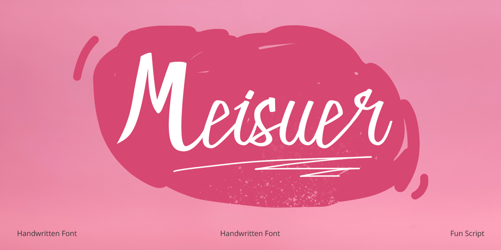 Meisuer font