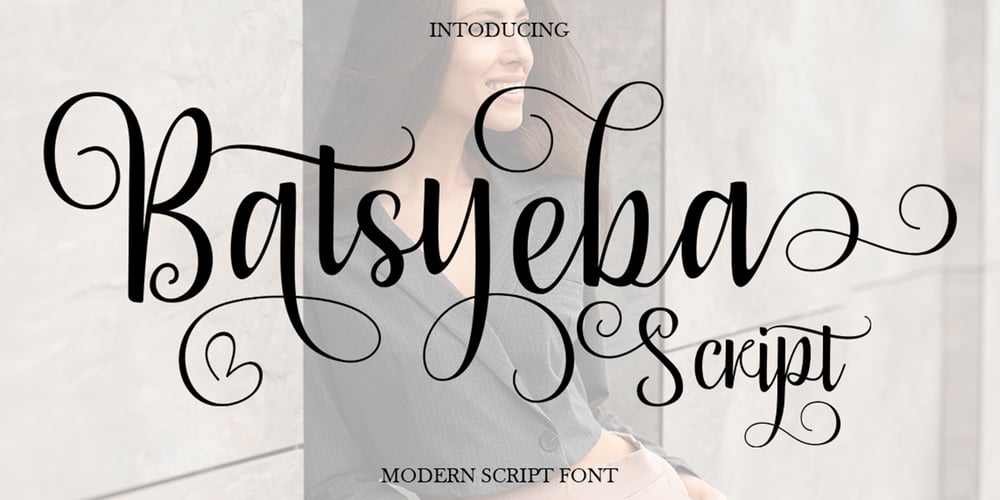 Batsyeba Script font