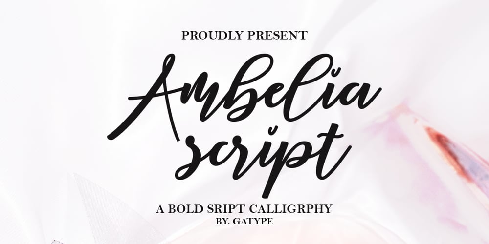 Ambelia Script font