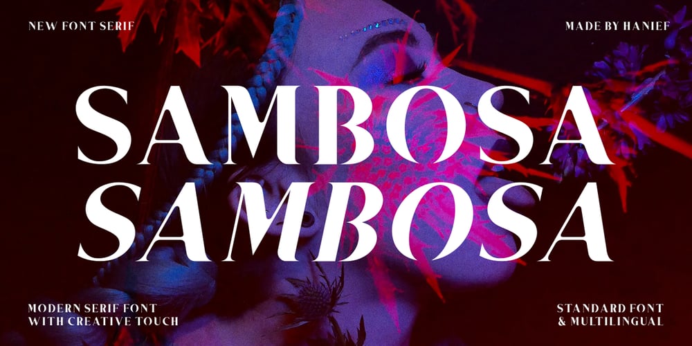 Sambosa font