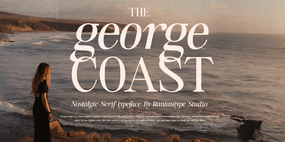 George Coast font