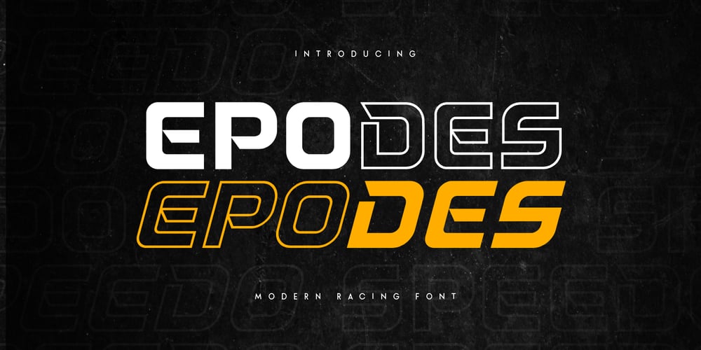 Epodes font
