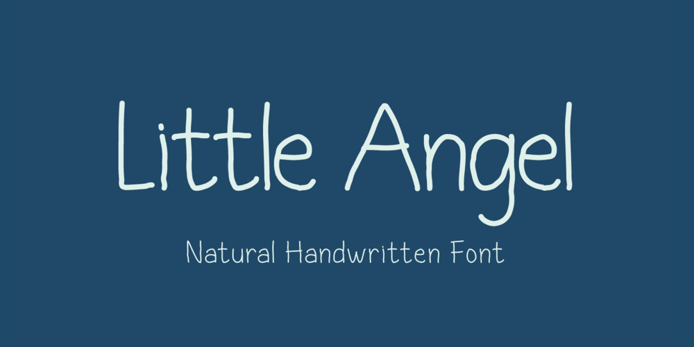 Little Angel font