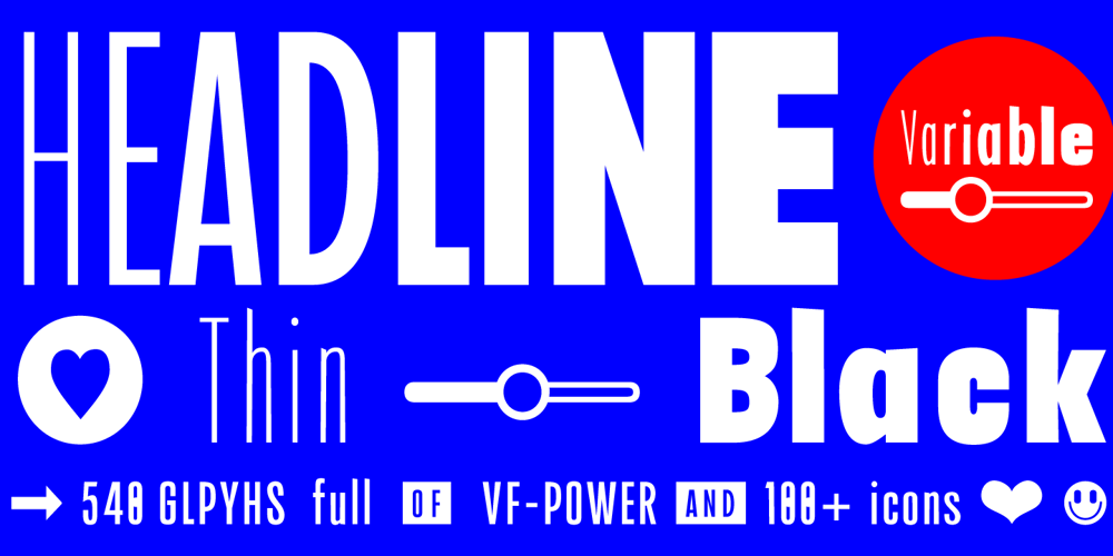 Headline Poster font