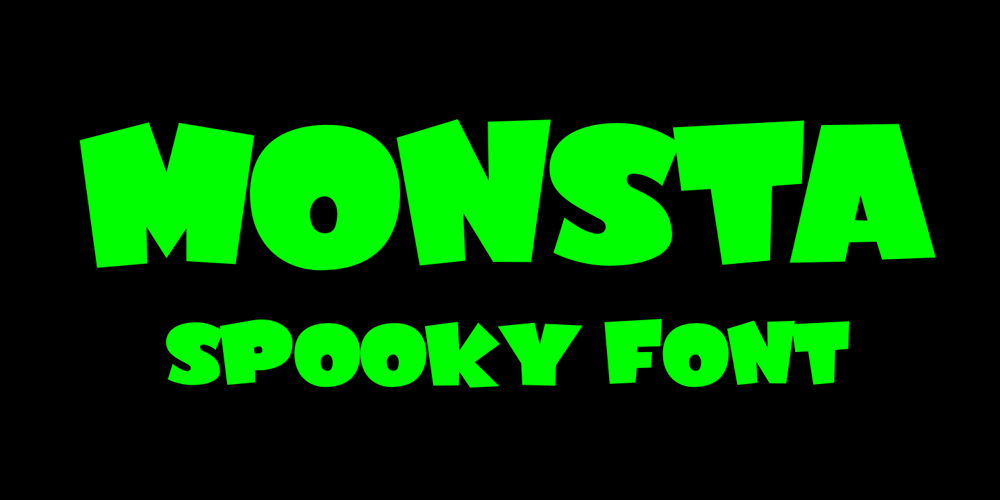 Monsta font