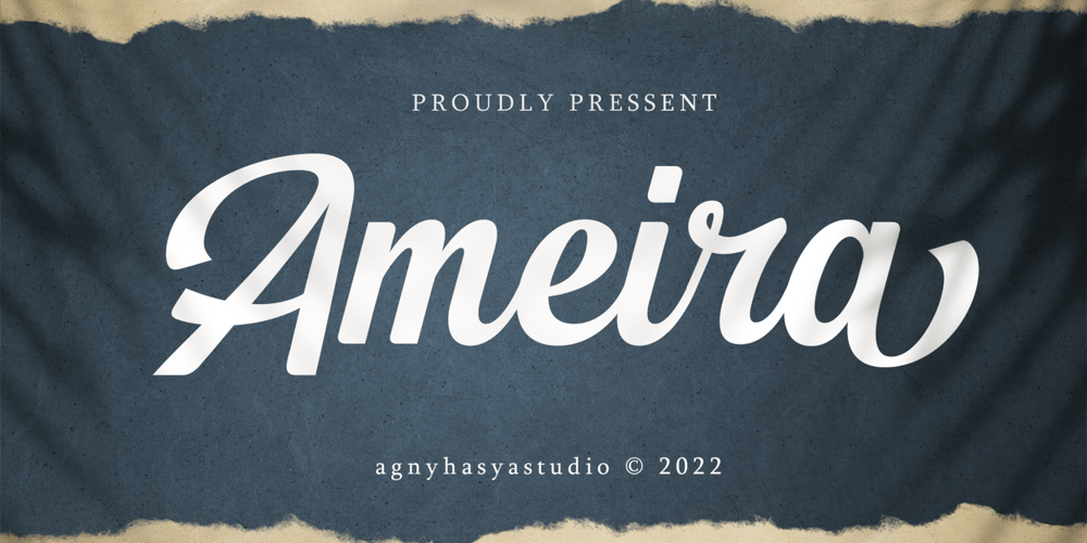 Ameira font