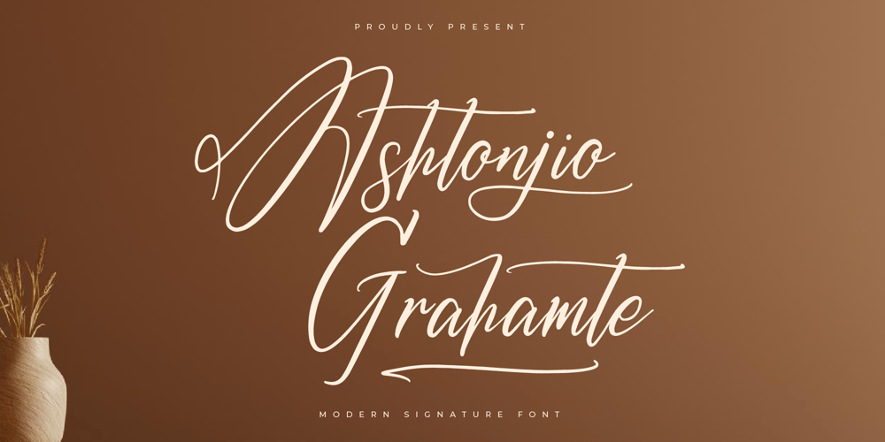 Ashtonjio Grahamte font