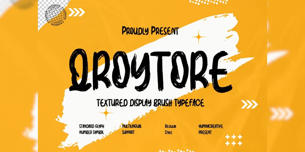Qroytore font