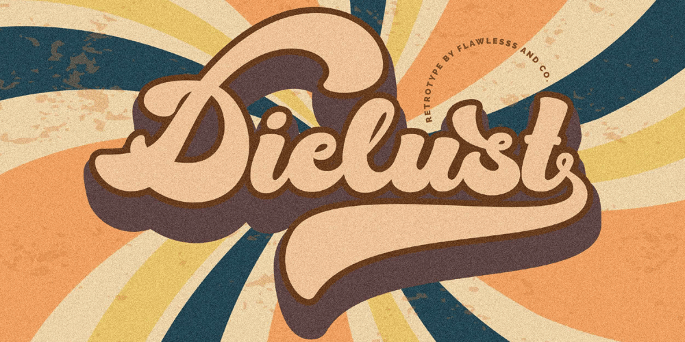 Dielust font