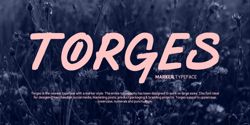 Torges font