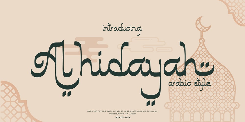 Al Hidayah font