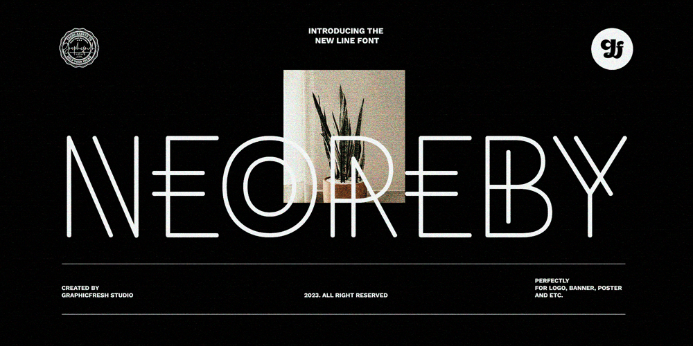 Neoreby font