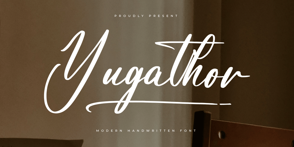 Yugathor font