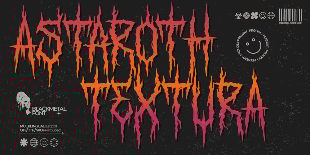Astaroth Textura font