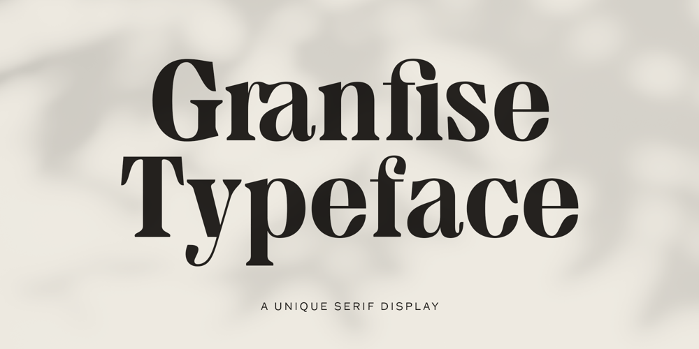 MTC Granfise font