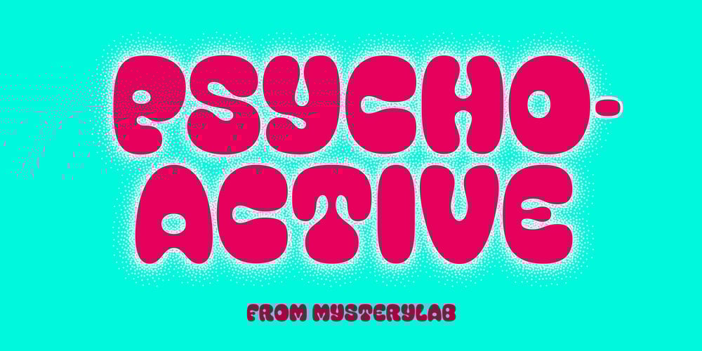 Psychoactive font