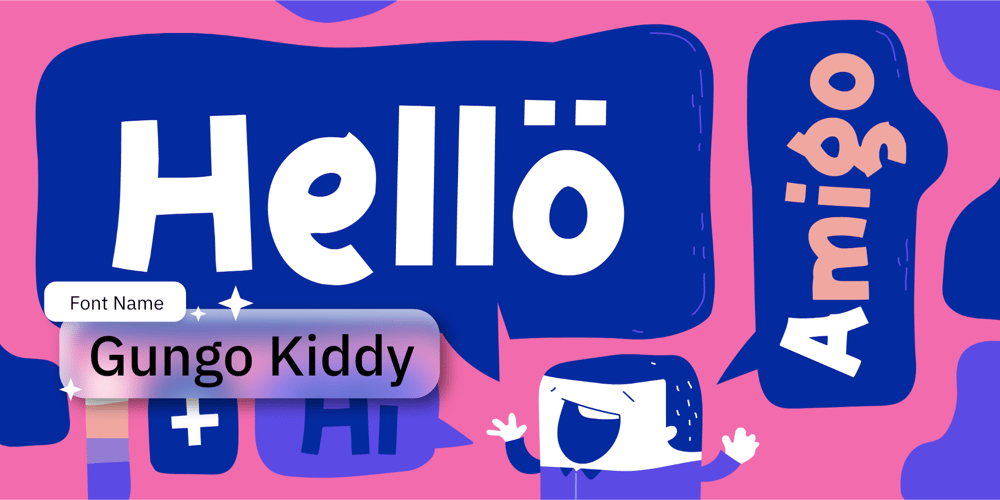 Gungo Kiddy font
