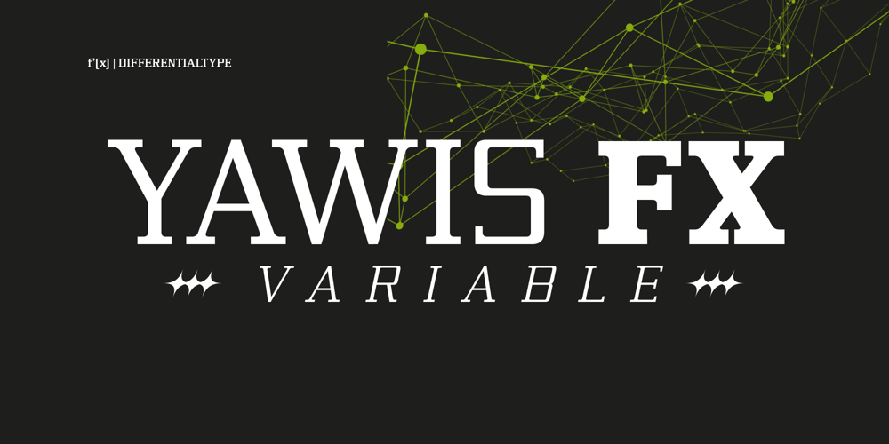 Yawis FX Variable font