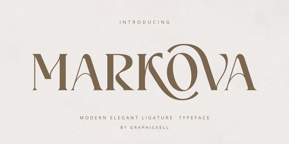 Markova font