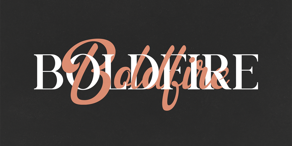 Boldfire font