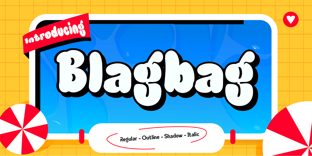 Blagbag font