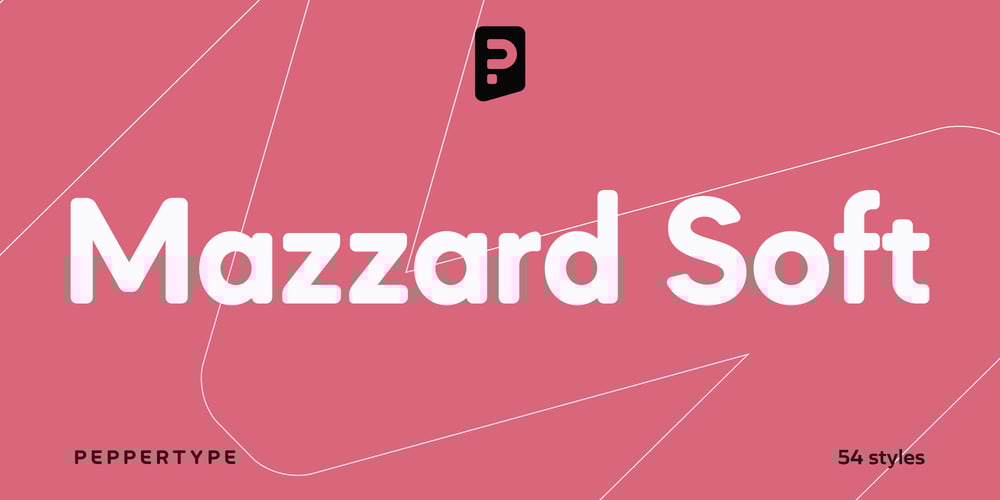Mazzard Soft font