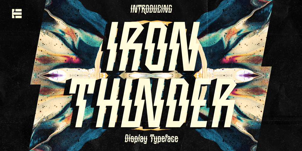 Iron Thunder font
