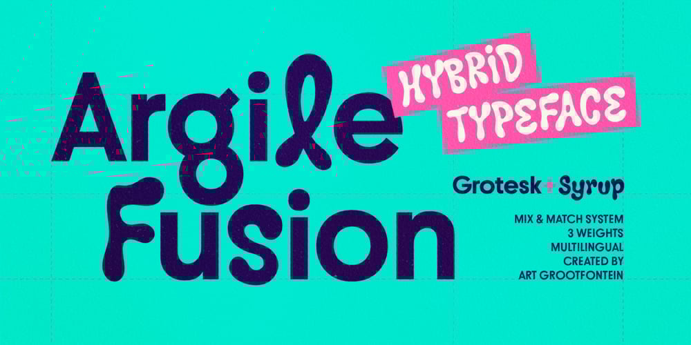 Argile Fusion font