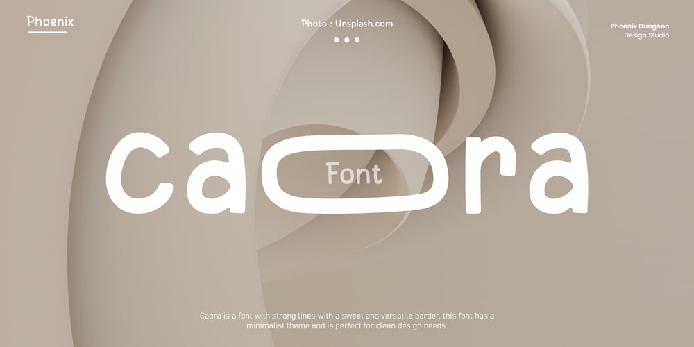 Caora font