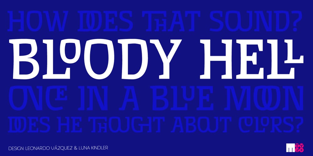 Algarabia Display font