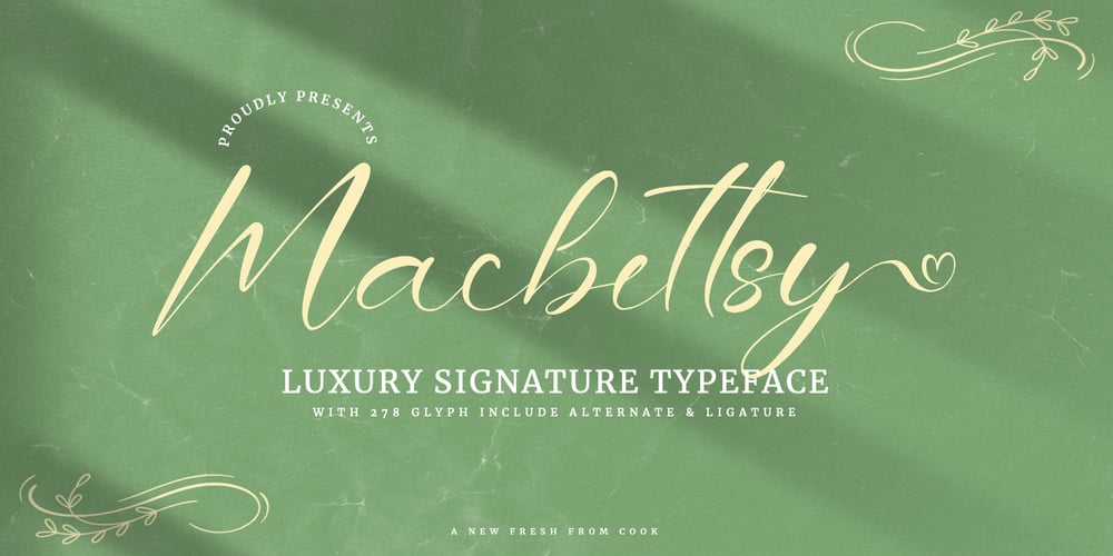 Macbettsy font