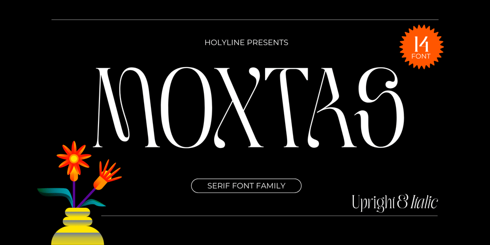 Moxtas font
