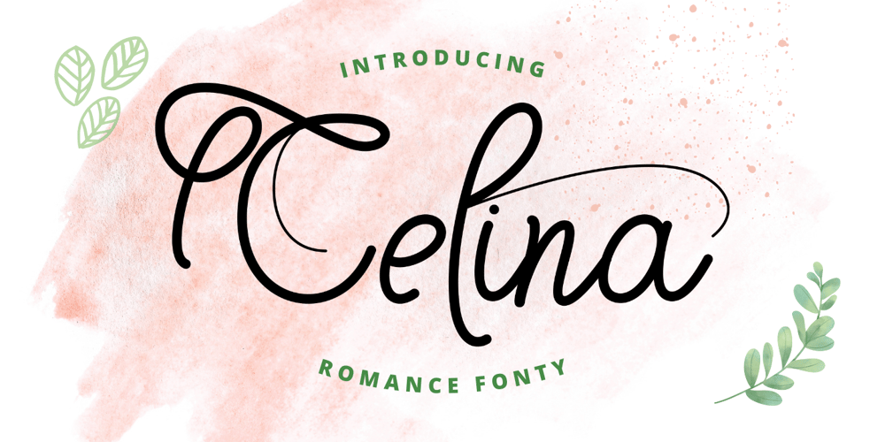 Celina font