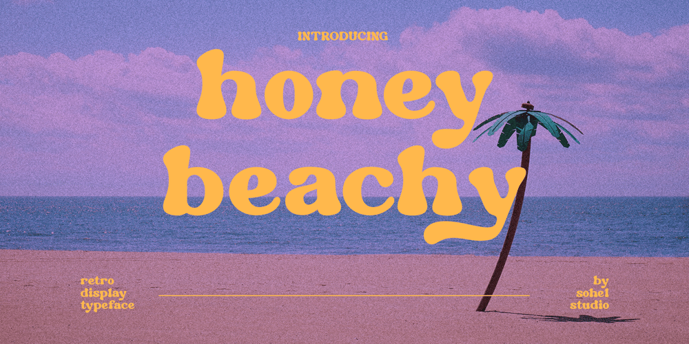 Honey Beachy Sh font