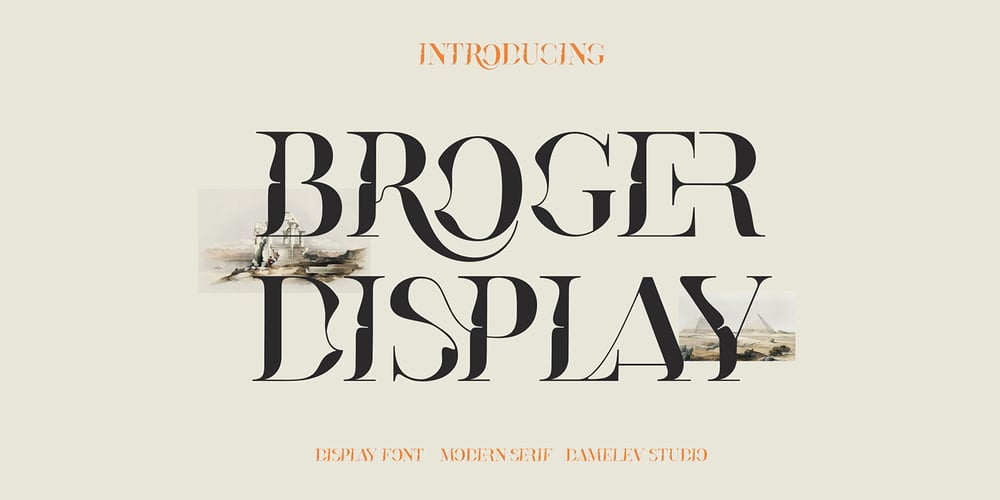 Broger font