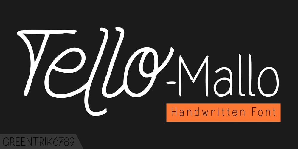 Tello Mallo font